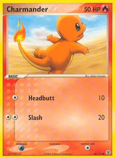 Charmander #58 — FireRed & LeafGreen