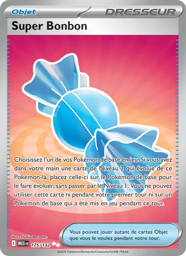 Carte Pokémon Super Bonbon #175 — Méga-Évolution