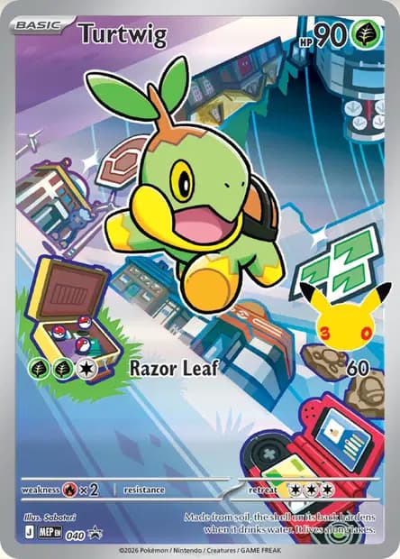 Turtwig #040 — Mega Evolution Promos