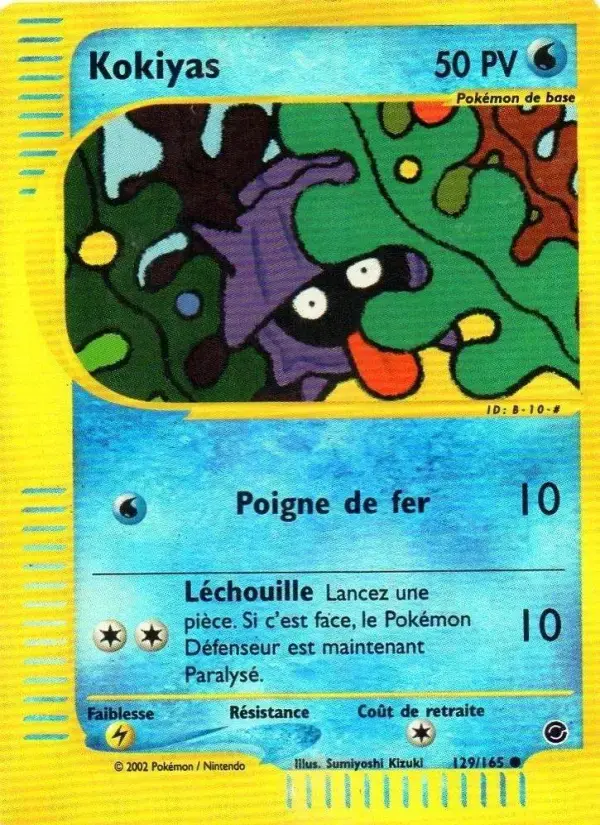 Carte Pokémon Kokiyas #129 — Expédition