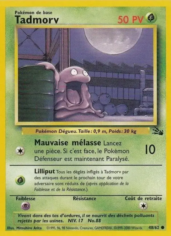 Carte Pokémon Tadmorv #48 — Fossile