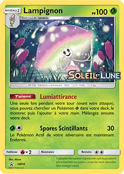 Carte Pokémon Lampignon #SM10 — Promos Soleil et Lune