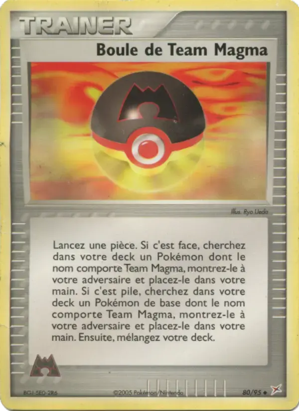 Carte Pokémon Boule de Team Magma #80 — Team Magma vs Team Aqua