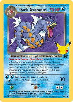 Carte Pokémon Léviator obscur #30 — Célébrations