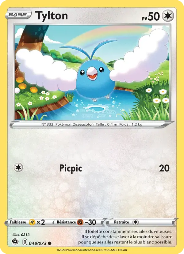 Carte Pokémon Tylton #48 — La Voie du Maître