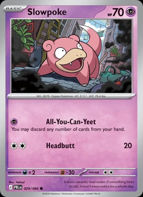Slowpoke #029 — Pitch Black