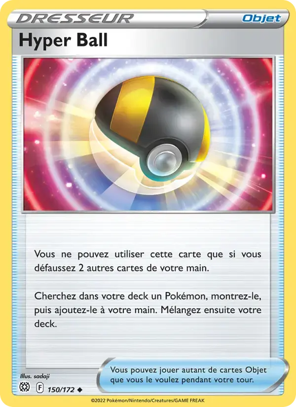 Carte Pokémon Hyper Ball #150 — Stars Étincelantes
