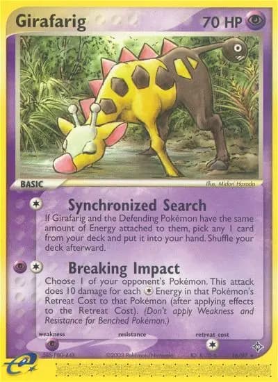 Girafarig #16 — Dragon