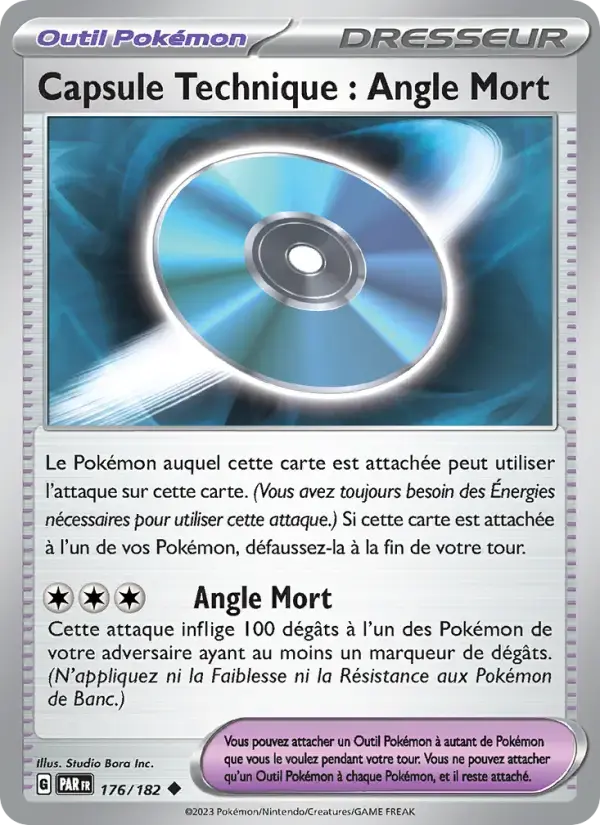 Carte Pokémon Capsule Technique : Angle Mort #176 — Faille Paradoxe
