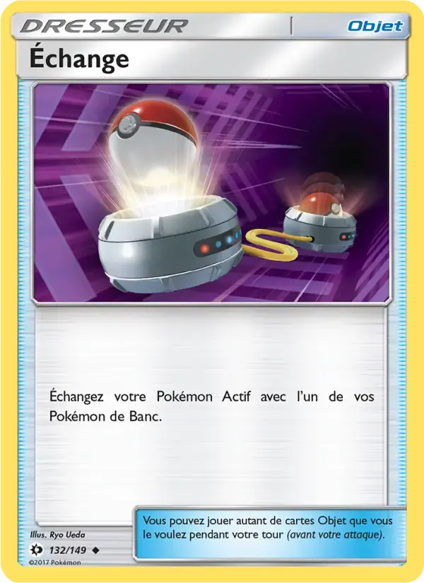Carte Pokémon Échange #132 — Soleil et Lune
