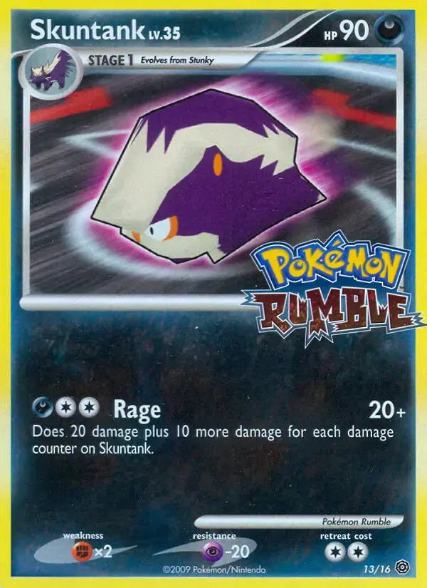 Carte Pokémon Moufflair #13 — Pokémon Rumble