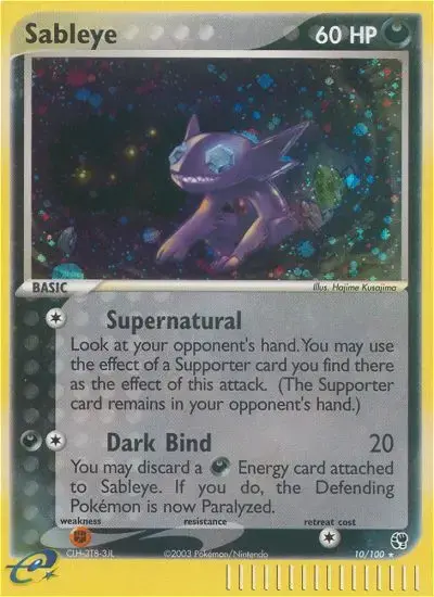 Sableye #10 — Sandstorm