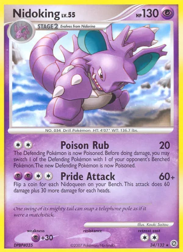 Nidoking #34 — Secret Wonders