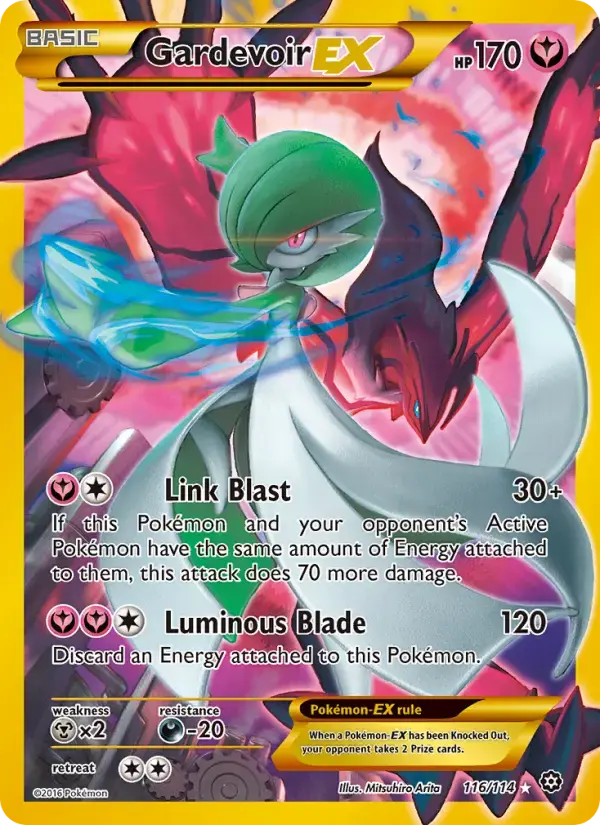Gardevoir EX #116 — Steam Siege