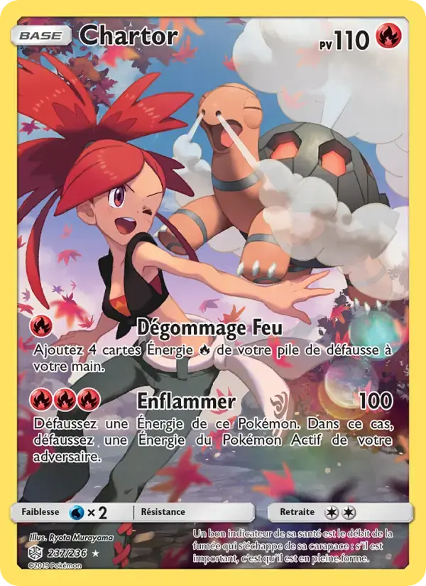 Carte Pokémon Chartor #237 — Éclipse Cosmique