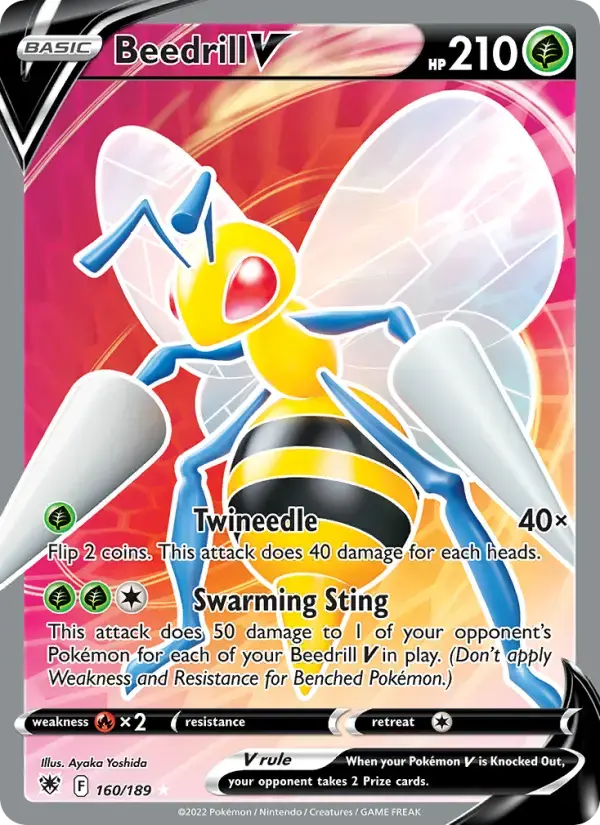 Beedrill V #160 — Astral Radiance