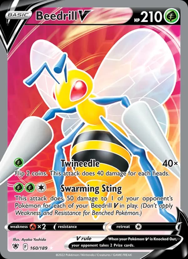 Beedrill V #160 — Astral Radiance