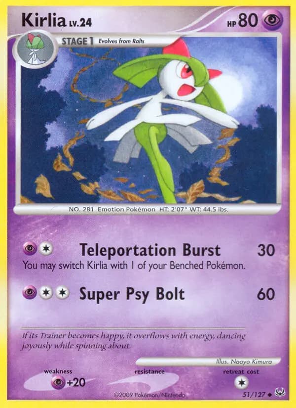 Kirlia #51 — Platinum