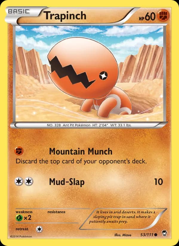 Trapinch #53 — Furious Fists