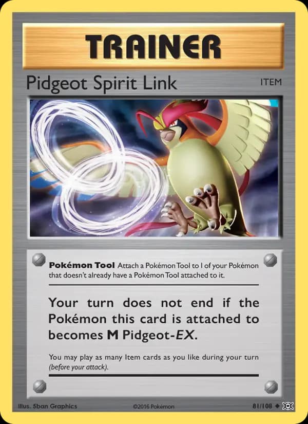 Pidgeot Spirit Link #81 — Evolutions