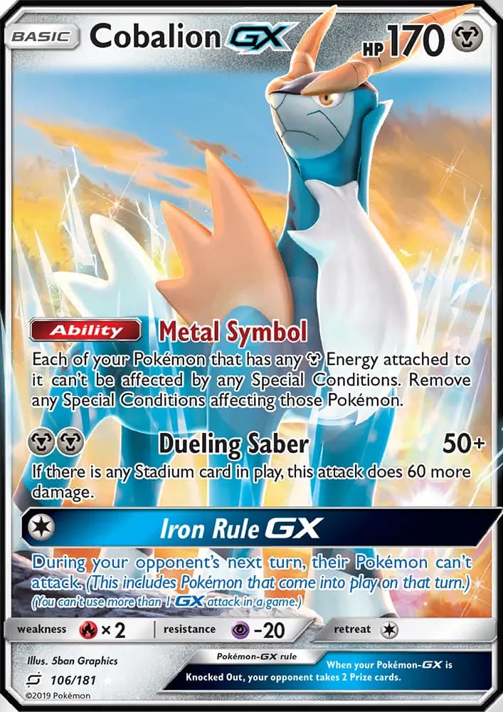 Cobalion GX #106 — Team Up