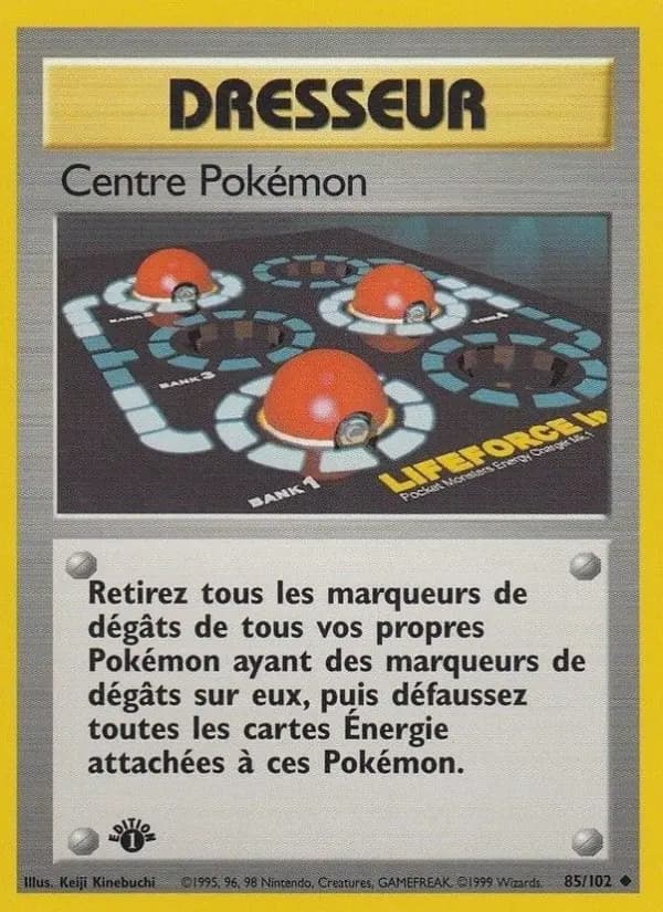 Carte Pokémon Centre Pokémon #85 — Set de Base