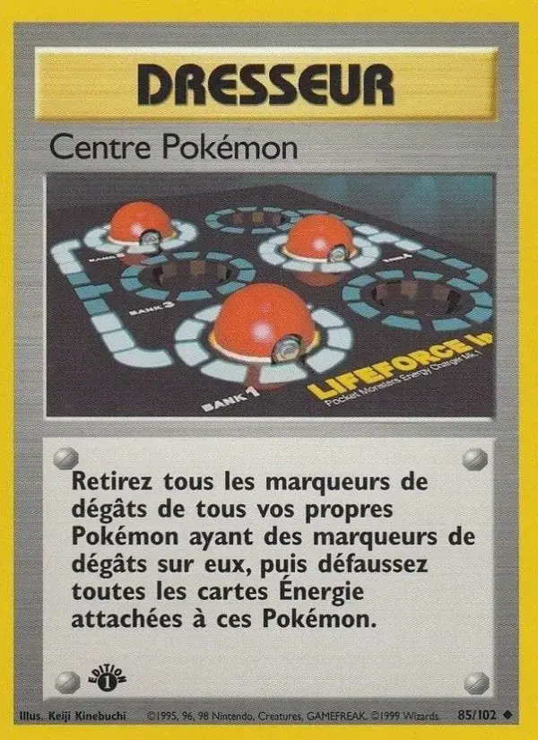 Carte Pokémon Centre Pokémon #85 — Set de Base