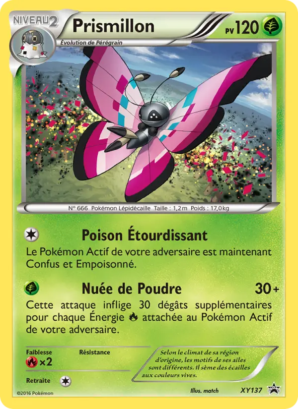 Carte Pokémon Prismillon #XY137 — Promos X&Y