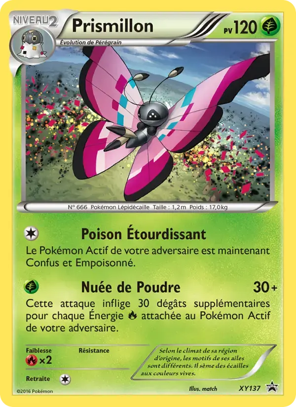 Carte Pokémon Prismillon #XY137 — Promos X&Y