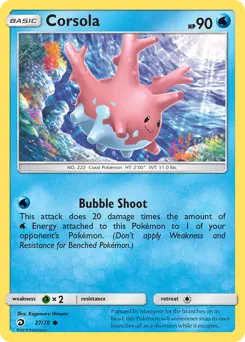 Corsola #27 — Dragon Majesty