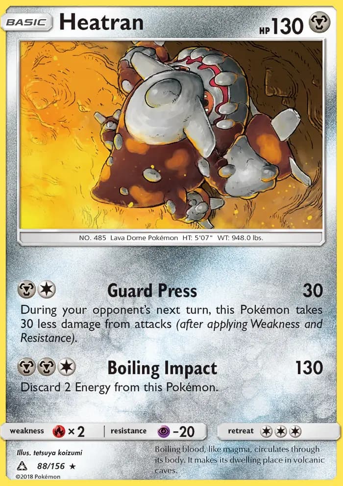 Heatran #88 — Ultra Prism