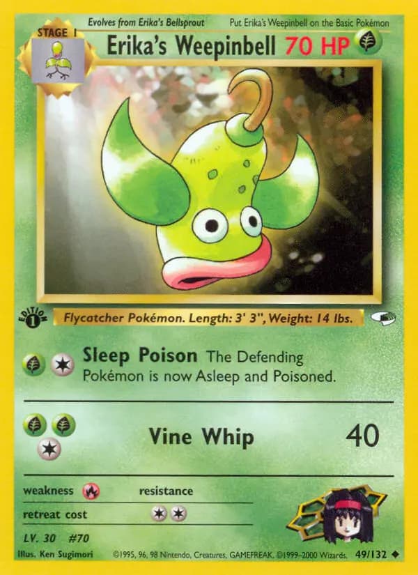 Erika's Weepinbell #49 — Gym Heroes