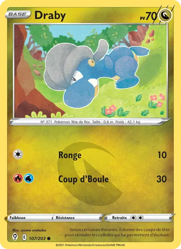 Carte Pokémon Draby #107 — Évolution Céleste