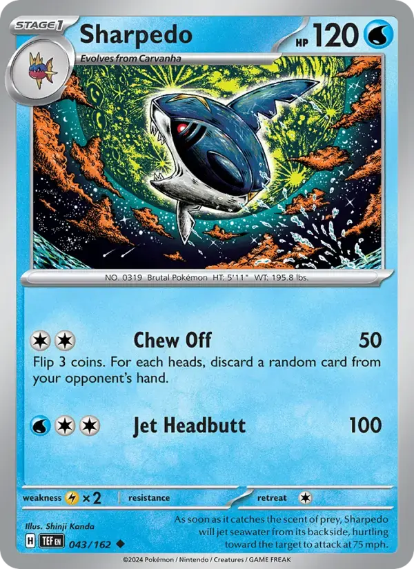 Sharpedo #043 — Temporal Forces