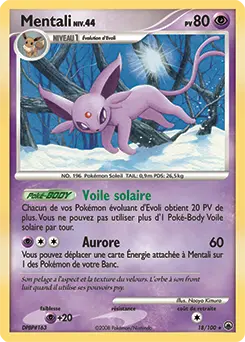 Carte Pokémon Mentali #18 — Aube Majestueuse