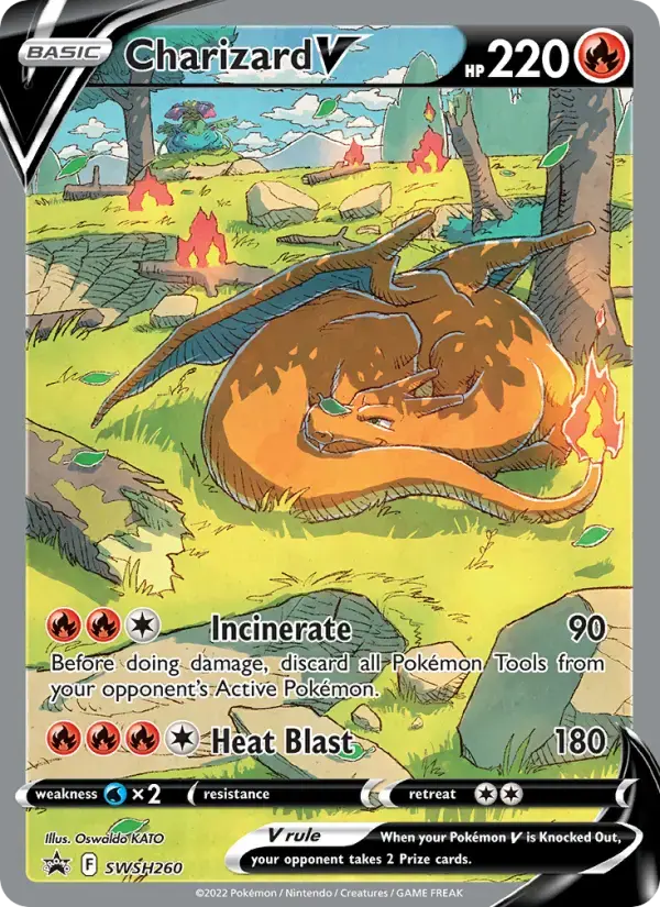 Charizard V #SWSH260 — Sword & Shield Promos