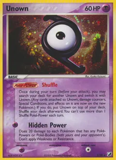 Carte Pokémon Zarbi #Z — Forces Cachées
