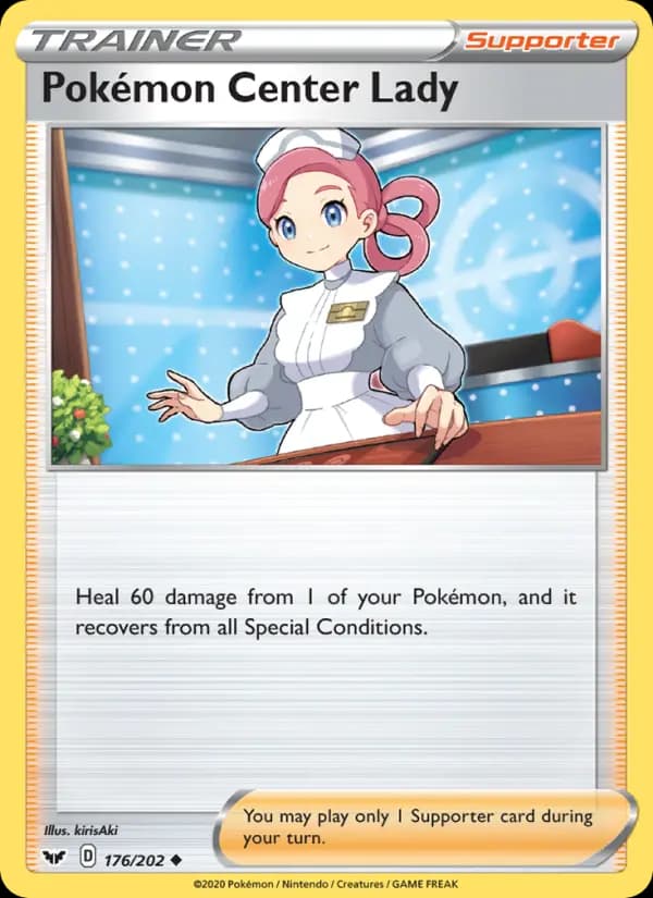 Pokémon Center Lady #176 — Sword & Shield
