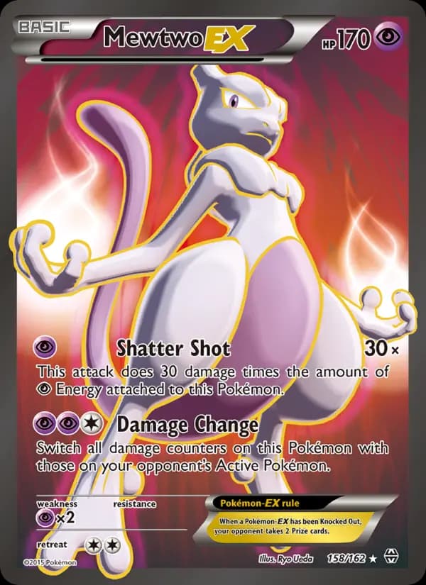 Mewtwo EX #158 — BREAKthrough