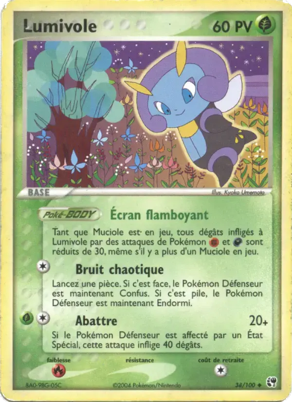 Carte Pokémon Lumivole #38 — Tempête de Sable