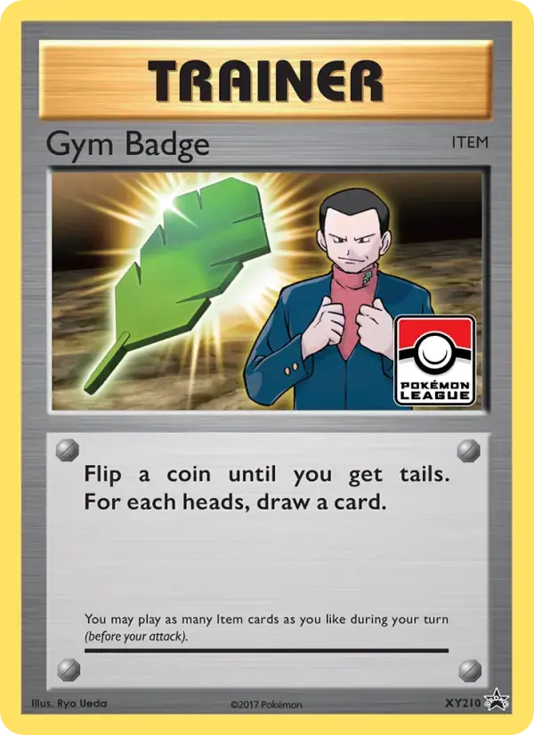 Carte Pokémon Gym Badge #XY210 — Promos X&Y