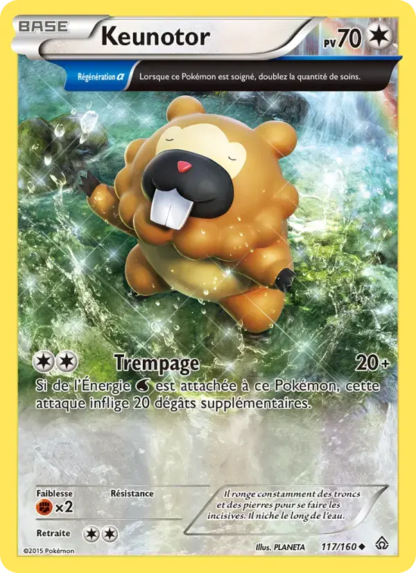 Carte Pokémon Keunotor #117 — Primo-Choc