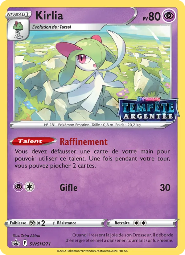 Carte Pokémon Kirlia #SWSH271 — Promos Épée et Bouclier