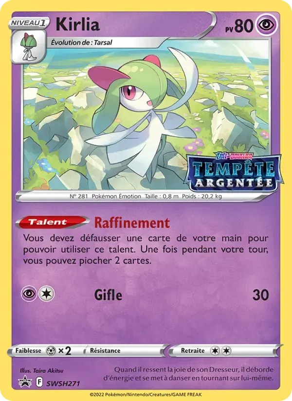 Carte Pokémon Kirlia #SWSH271 — Promos Épée et Bouclier