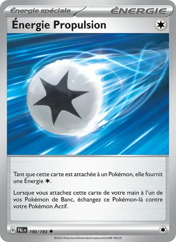 Carte Pokémon Énergie Propulsion #190 — Évolutions à Paldea
