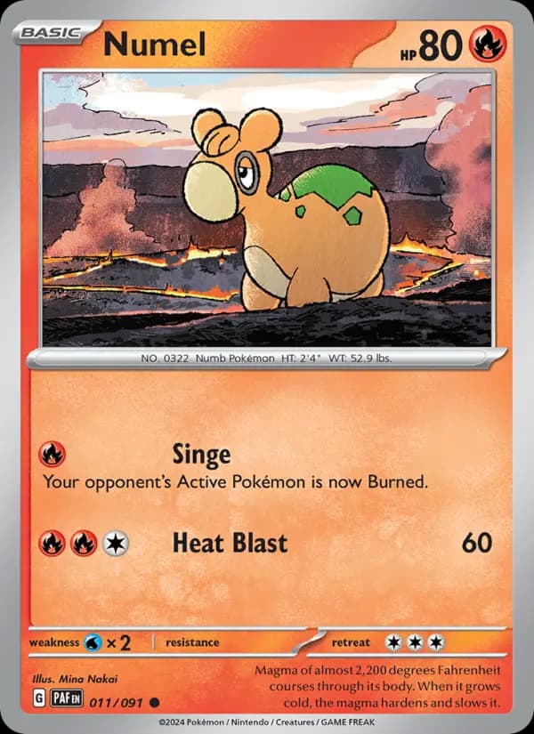 Numel #011 — Paldean Fates