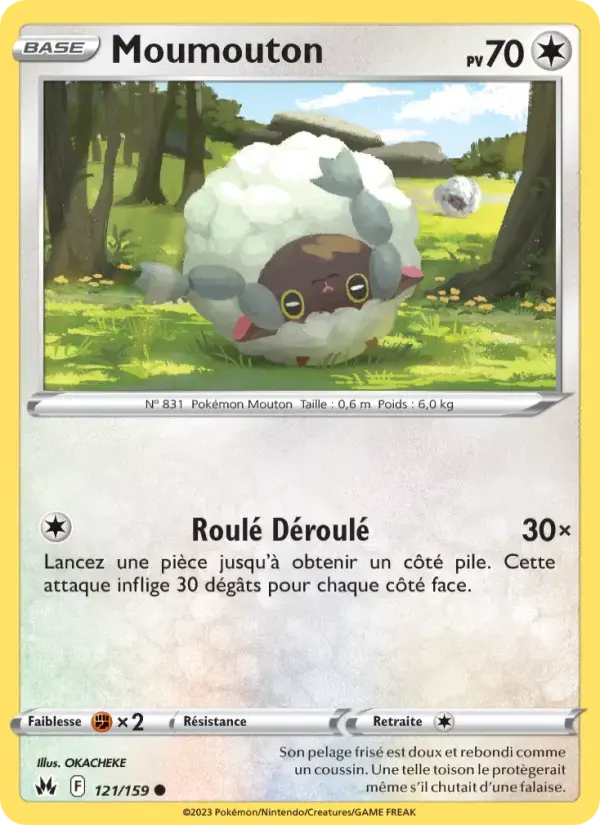 Carte Pokémon Moumouton #121 — Zénith Suprême