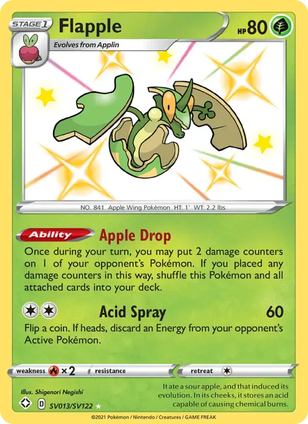 Flapple #SV013 — Shining Fates