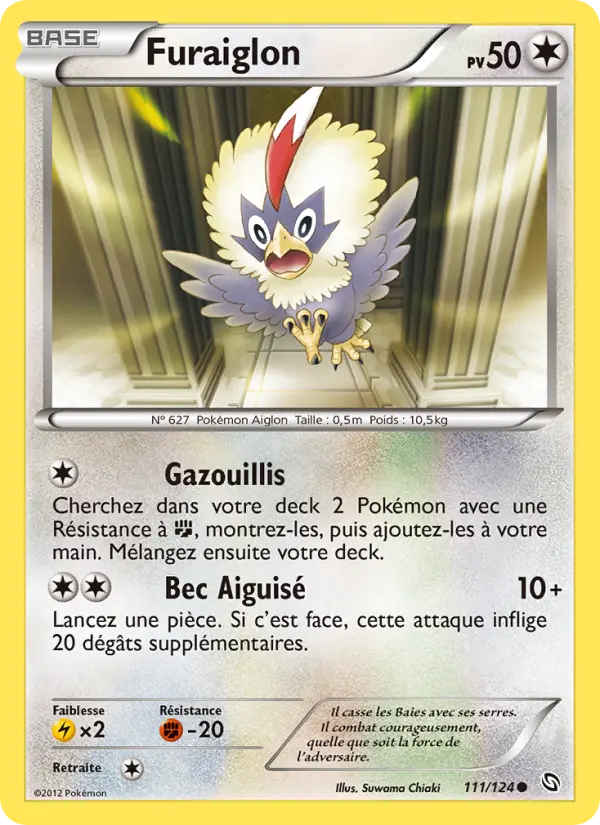 Carte Pokémon Furaiglon #111 — Dragons Exaltés