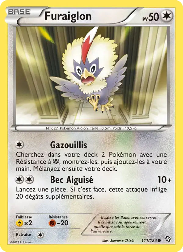 Carte Pokémon Furaiglon #111 — Dragons Exaltés